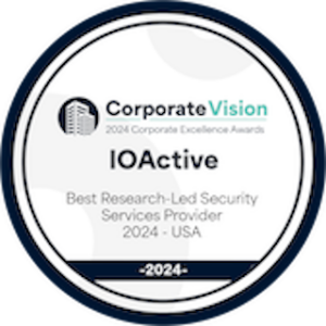 Corporate Vision 2024 Corporate Excellence Awards — Best Research-Led Security Services Provider, USA